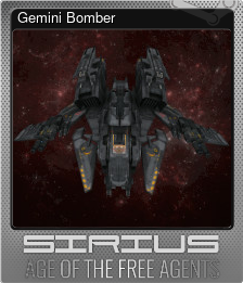 Series 1 - Card 2 of 9 - Gemini Bomber
