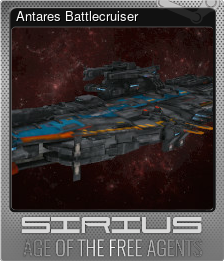 Series 1 - Card 5 of 9 - Antares Battlecruiser