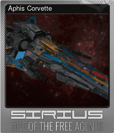 Series 1 - Card 7 of 9 - Aphis Corvette