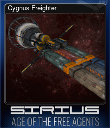 Series 1 - Card 8 of 9 - Cygnus Freighter