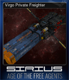Series 1 - Card 9 of 9 - Virgo Private Freighter