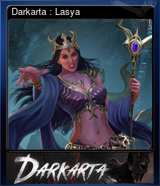 Series 1 - Card 1 of 10 - Darkarta : Lasya