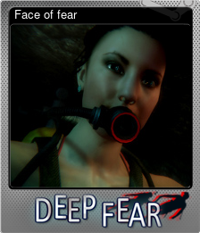 Series 1 - Card 4 of 12 - Face of fear