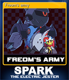 Series 1 - Card 3 of 7 - Freom's army