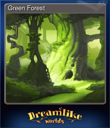 Series 1 - Card 2 of 5 - Green Forest