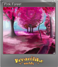 Series 1 - Card 5 of 5 - Pink Forest