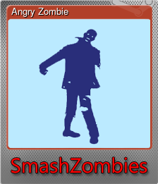 Series 1 - Card 4 of 12 - Angry Zombie