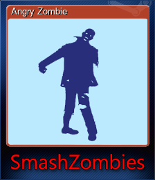 Series 1 - Card 4 of 12 - Angry Zombie