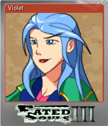 Series 1 - Card 4 of 5 - Violet