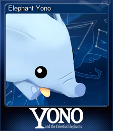 Series 1 - Card 1 of 15 - Elephant Yono