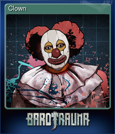 Series 1 - Card 1 of 7 - Clown