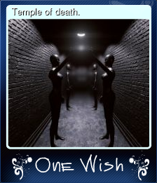 Series 1 - Card 5 of 5 - Temple of death.