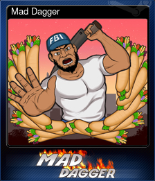 Series 1 - Card 1 of 5 - Mad Dagger