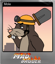 Series 1 - Card 5 of 5 - Mole
