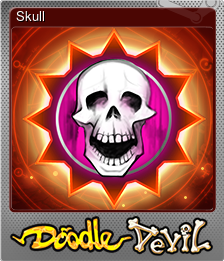 Series 1 - Card 1 of 6 - Skull