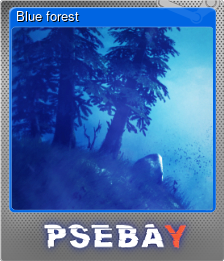 Series 1 - Card 1 of 6 - Blue forest