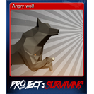 Angry wolf