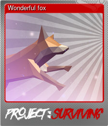 Series 1 - Card 2 of 5 - Wonderful fox