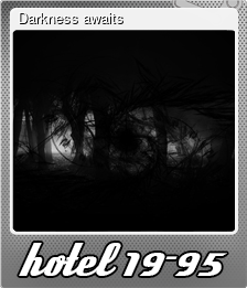 Series 1 - Card 4 of 5 - Darkness awaits