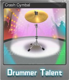Series 1 - Card 2 of 8 - Crash Cymbal