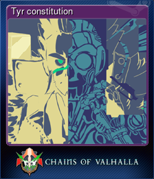 Series 1 - Card 4 of 8 - Tyr constitution