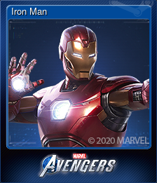 Series 1 - Card 1 of 6 - Iron Man