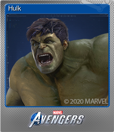 Series 1 - Card 3 of 6 - Hulk