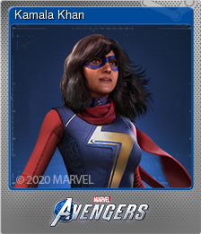 Series 1 - Card 6 of 6 - Kamala Khan