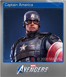 Series 1 - Card 2 of 6 - Captain America