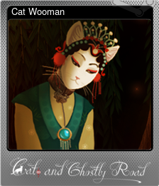 Series 1 - Card 6 of 6 - Cat Wooman