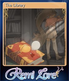 Series 1 - Card 1 of 6 - The Library