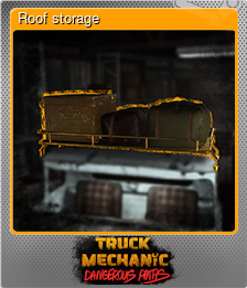 Series 1 - Card 5 of 8 - Roof storage