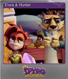 Series 1 - Card 10 of 15 - Elora & Hunter