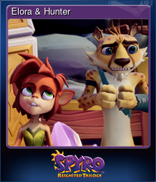 Series 1 - Card 10 of 15 - Elora & Hunter