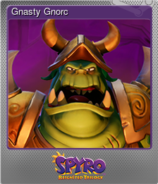 Series 1 - Card 8 of 15 - Gnasty Gnorc