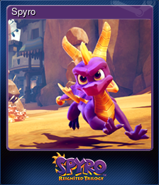 Series 1 - Card 1 of 15 - Spyro