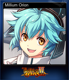 Series 1 - Card 15 of 15 - Millium Orion