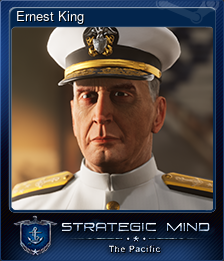 Series 1 - Card 3 of 8 - Ernest King