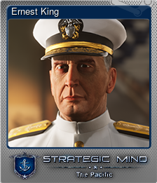 Series 1 - Card 3 of 8 - Ernest King