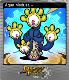 Series 1 - Card 1 of 15 - Aqua Medusa +