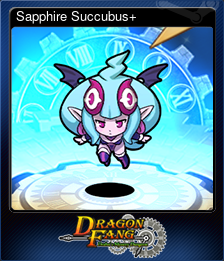 Series 1 - Card 2 of 15 - Sapphire Succubus+