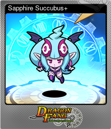 Series 1 - Card 2 of 15 - Sapphire Succubus+