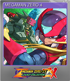 Series 1 - Card 4 of 6 - MEGAMAN ZERO 4