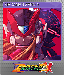 Series 1 - Card 3 of 6 - MEGAMAN ZERO 3