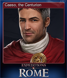 Series 1 - Card 1 of 8 - Caeso, the Centurion