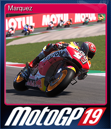 Series 1 - Card 6 of 10 - Marquez