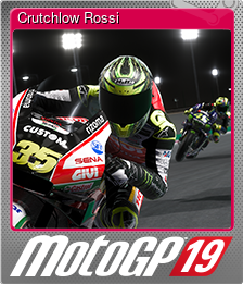 Series 1 - Card 1 of 10 - Crutchlow Rossi