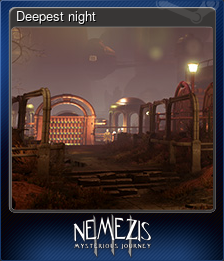 Series 1 - Card 1 of 7 - Deepest night