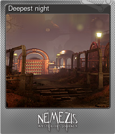 Series 1 - Card 1 of 7 - Deepest night