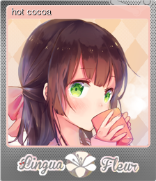 Series 1 - Card 1 of 5 - hot cocoa
